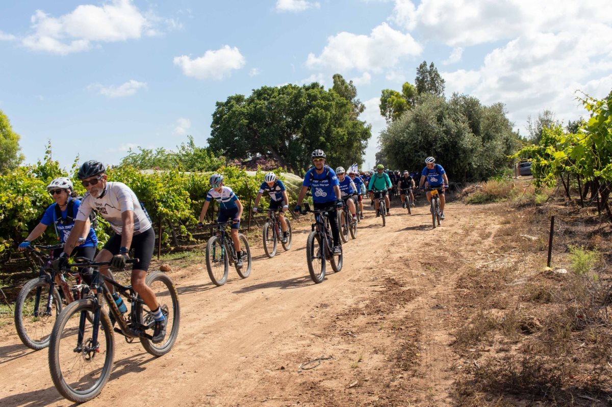 רכיבה קהילתית חורשת הבנים ערוגות ינון